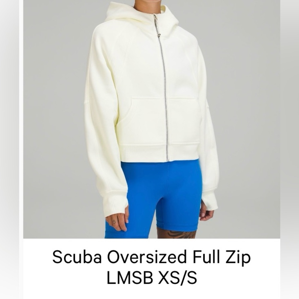 Lululemon Scuba Oversized Full Zip LMSB